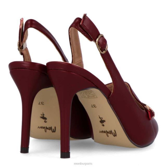Menbur femmes ritani DVZ864317 talons hauts rouge