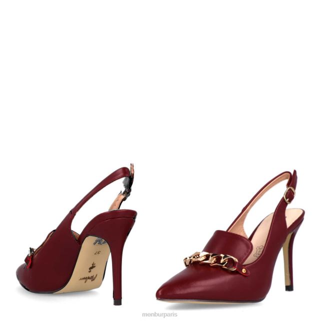 Menbur femmes ritani DVZ864317 talons hauts rouge
