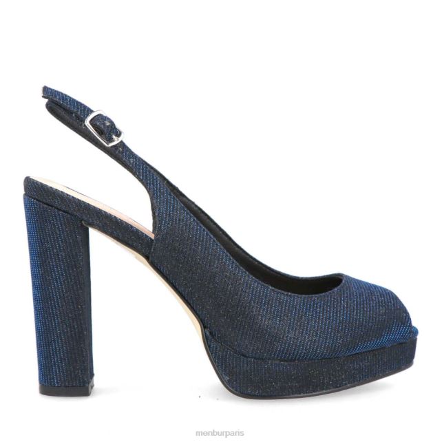 Menbur femmes rizzi DVZ864367 talons hauts bleu foncé