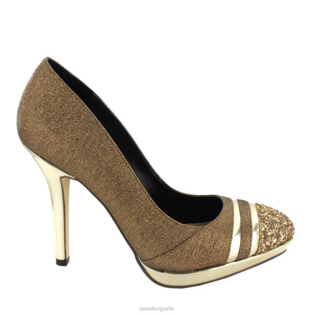 Menbur femmes roses DVZ864731 talons hauts bronze
