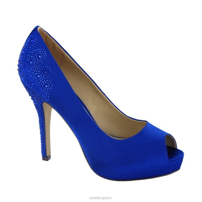 Menbur femmes sanco DVZ864679 talons hauts bleu moyen