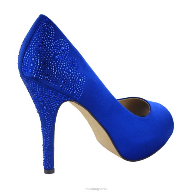 Menbur femmes sanco DVZ864679 talons hauts bleu moyen