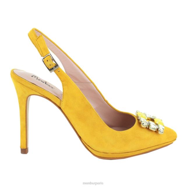 Menbur femmes silos DVZ861421 talons hauts jaune