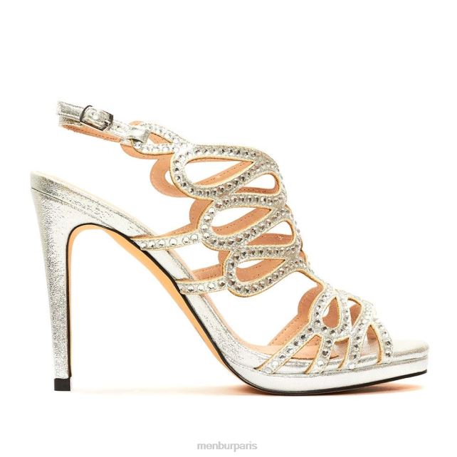 Menbur femmes solagne DVZ864454 talons hauts argent