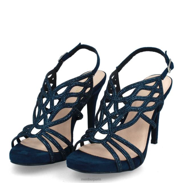 Menbur femmes terténie DVZ86858 talons hauts bleu foncé