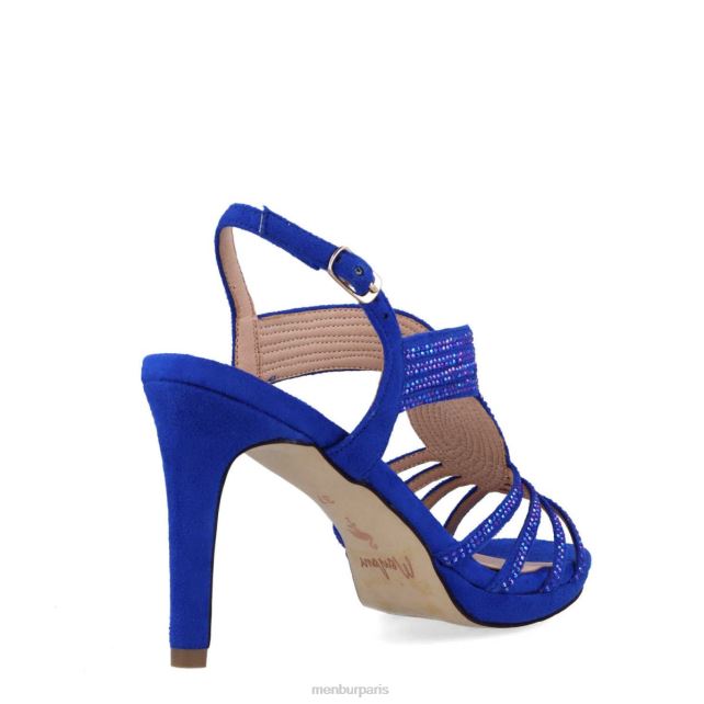 Menbur femmes tesalie DVZ863980 talons hauts bleu moyen