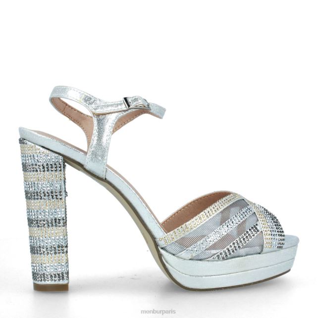 Menbur femmes théolo DVZ864188 talons hauts argent