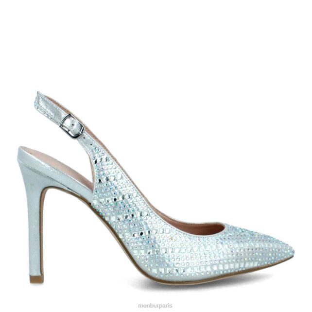 Menbur femmes tomaini DVZ864117 talons hauts argent