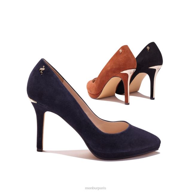 Menbur femmes topino DVZ861098 talons hauts bleu foncé