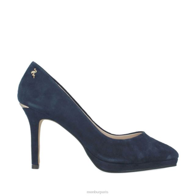 Menbur femmes topino DVZ861098 talons hauts bleu foncé