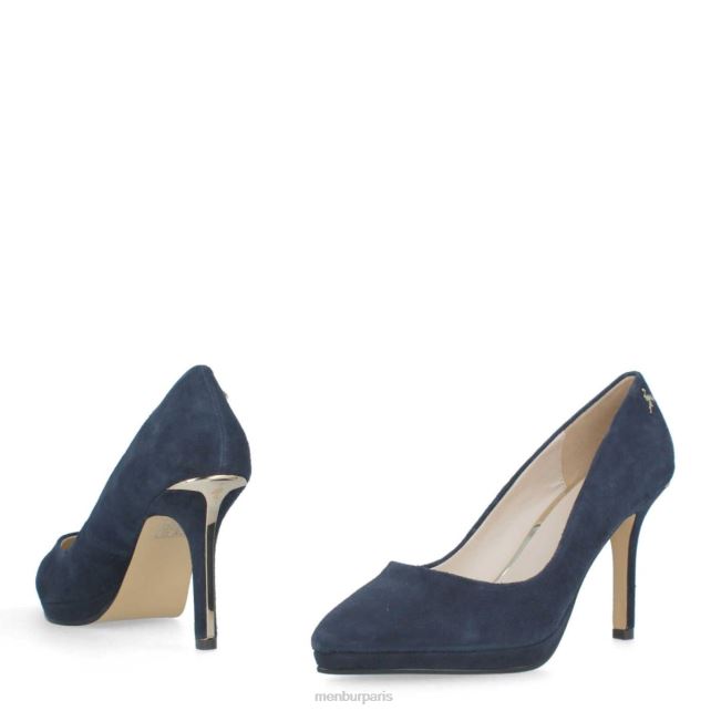 Menbur femmes topino DVZ861098 talons hauts bleu foncé