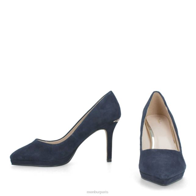Menbur femmes topino DVZ861098 talons hauts bleu foncé