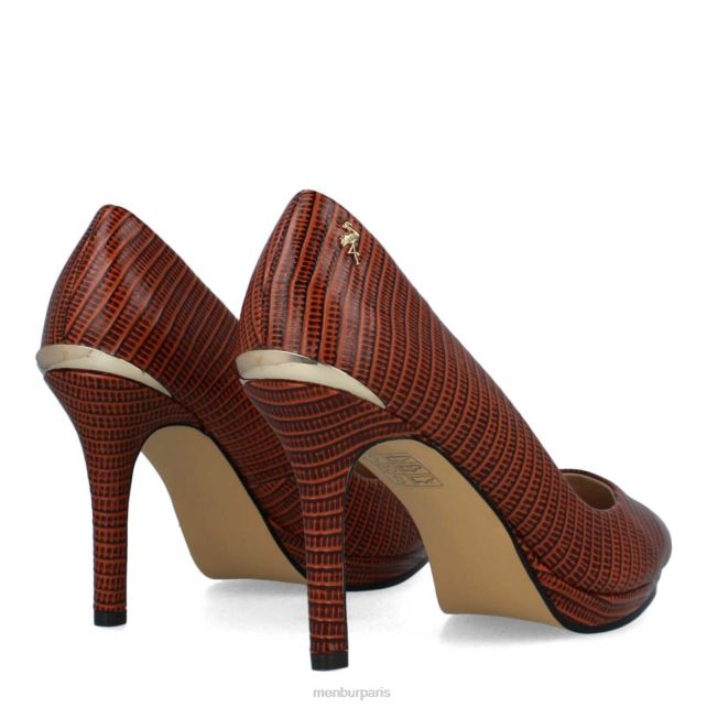 Menbur femmes tourano DVZ861326 talons hauts brun