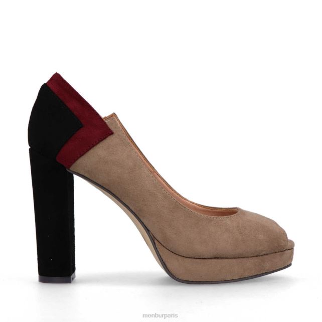 Menbur femmes traversara DVZ864332 talons hauts brun