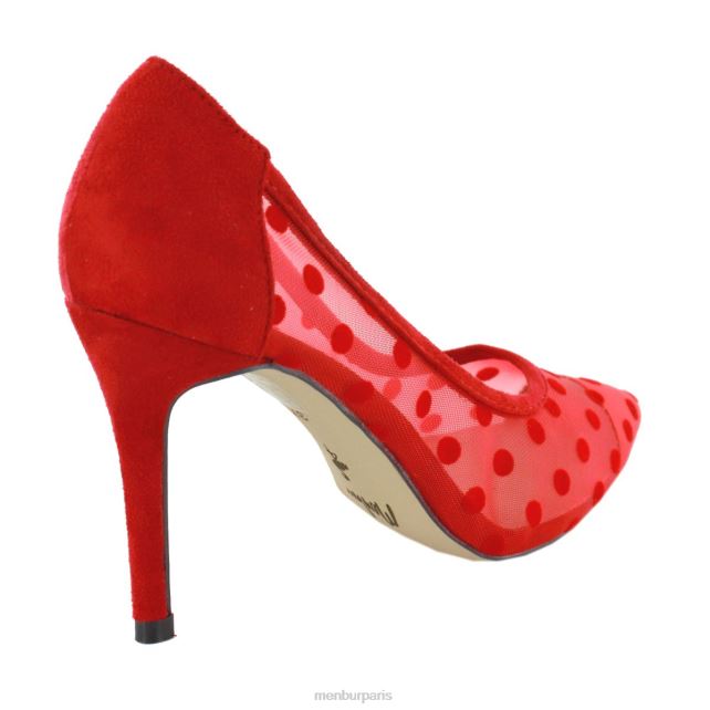 Menbur femmes treméa DVZ865208 talons hauts rouge