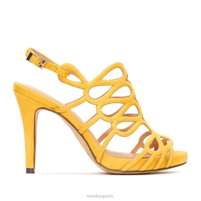 Menbur femmes tricase DVZ864387 talons hauts jaune