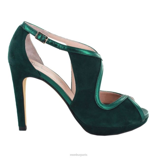 Menbur femmes trissino DVZ865257 talons hauts vert