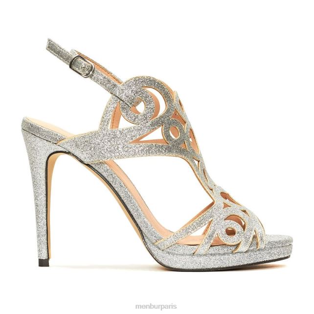 Menbur femmes tulni DVZ864033 talons hauts argent