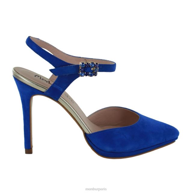 Menbur femmes uggier DVZ864264 talons hauts bleu moyen