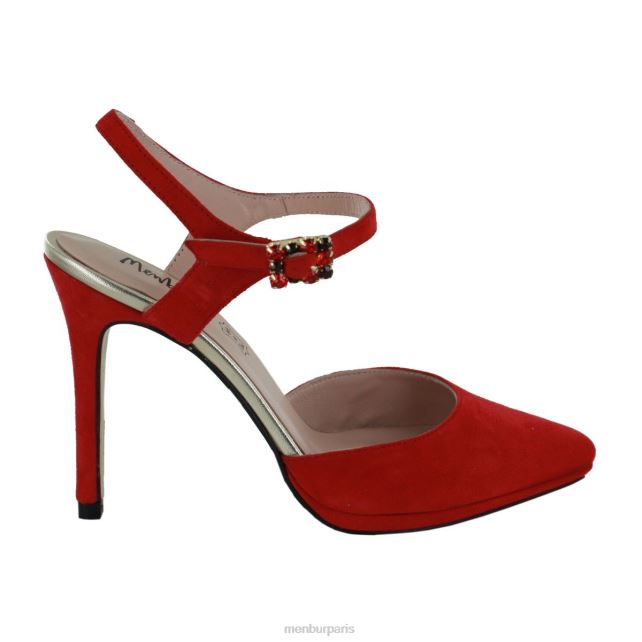 Menbur femmes uggier DVZ86971 talons hauts rouge