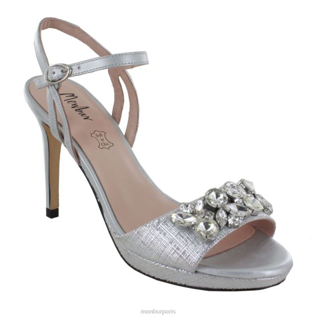 Menbur femmes usigliano DVZ865240 talons hauts argent