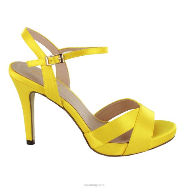 Menbur femmes ustique DVZ864884 talons hauts jaune