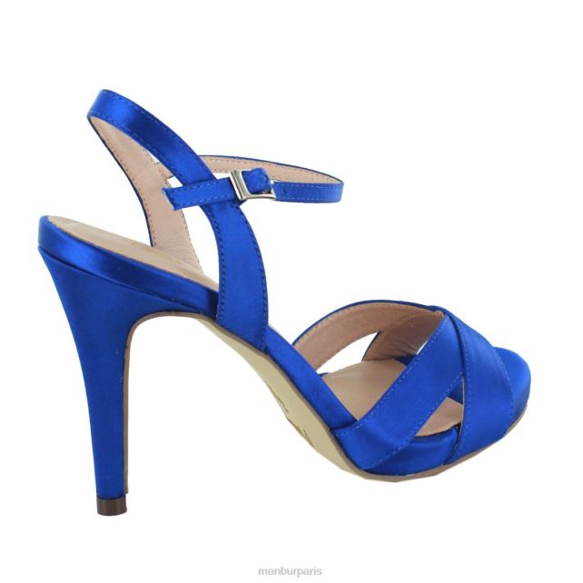 Menbur femmes ustique DVZ864885 talons hauts bleu moyen