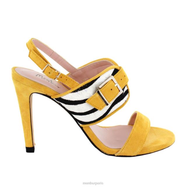 Menbur femmes vagli DVZ865272 talons hauts jaune