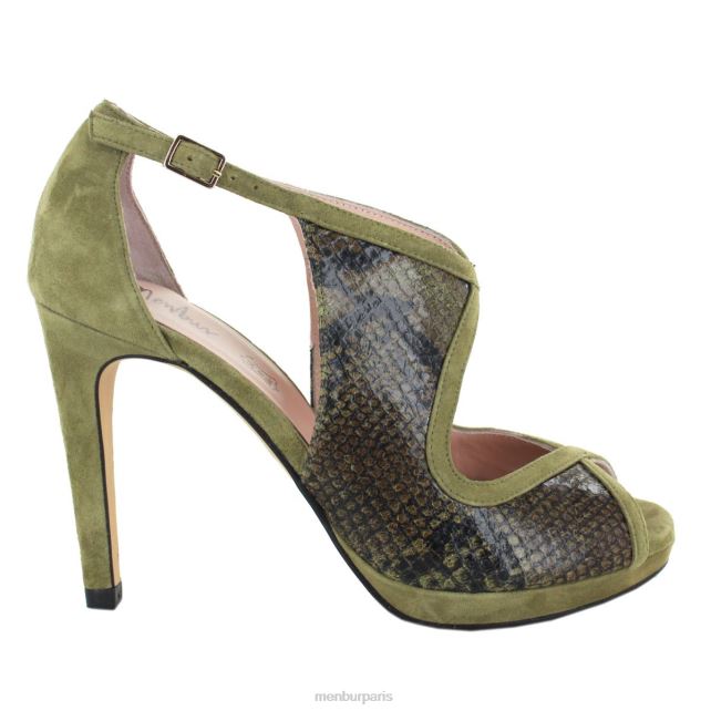 Menbur femmes vailiser DVZ865266 talons hauts vert