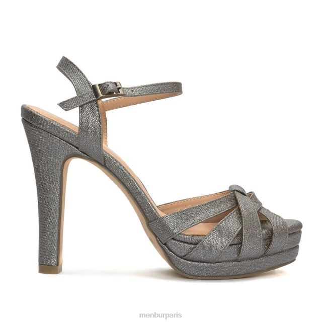Menbur femmes valdurno DVZ865211 talons hauts argent