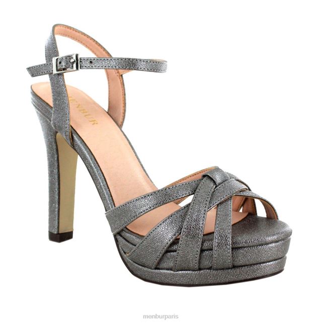 Menbur femmes valdurno DVZ865211 talons hauts argent