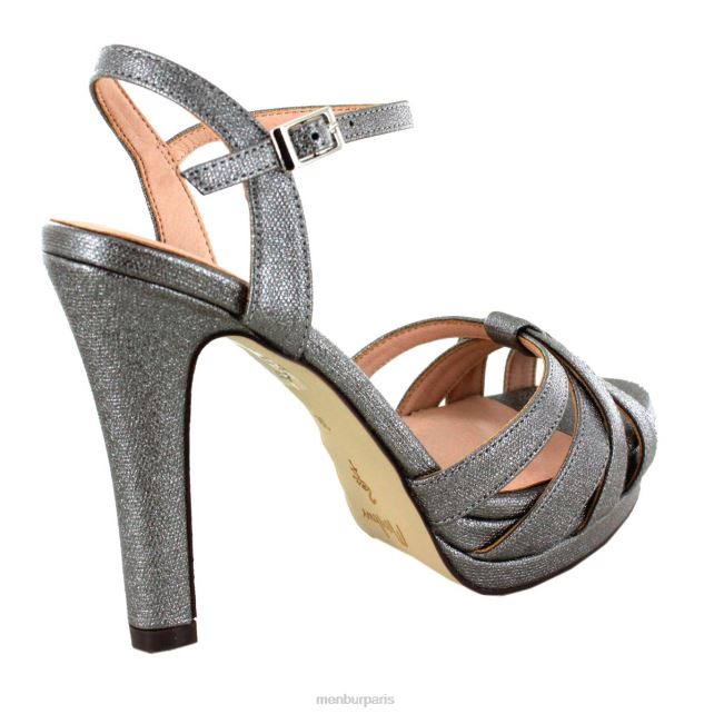 Menbur femmes valdurno DVZ865211 talons hauts argent