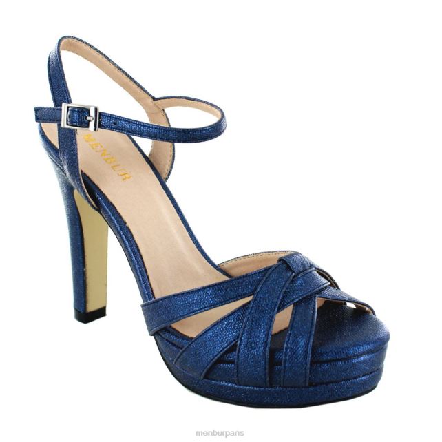 Menbur femmes valdurno DVZ865212 talons hauts bleu foncé