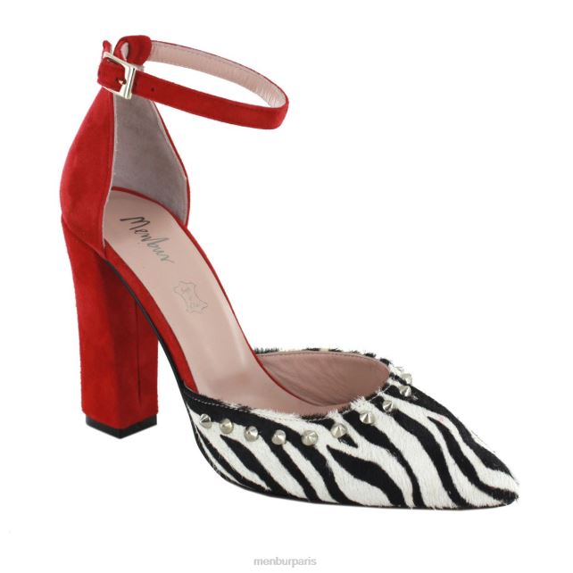 Menbur femmes vallefiorita DVZ861436 talons hauts rouge