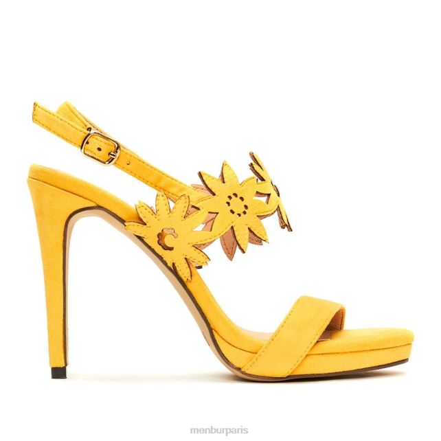 Menbur femmes vallerano DVZ861044 talons hauts jaune