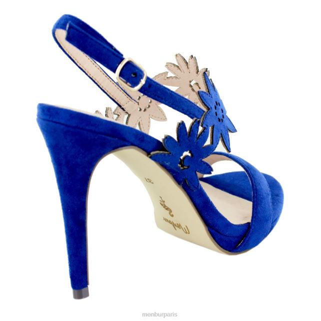 Menbur femmes vallerano DVZ864414 talons hauts bleu moyen