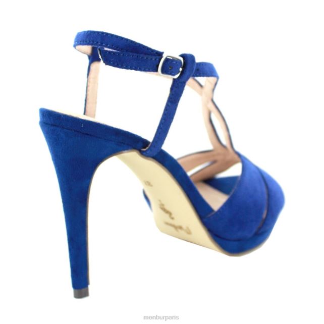 Menbur femmes vallinfante DVZ864423 talons hauts bleu moyen
