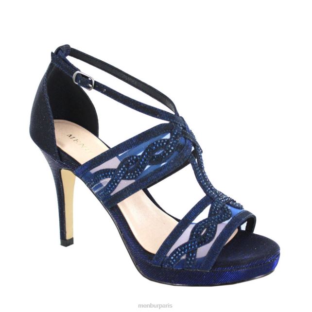 Menbur femmes veléso DVZ861080 talons hauts bleu foncé