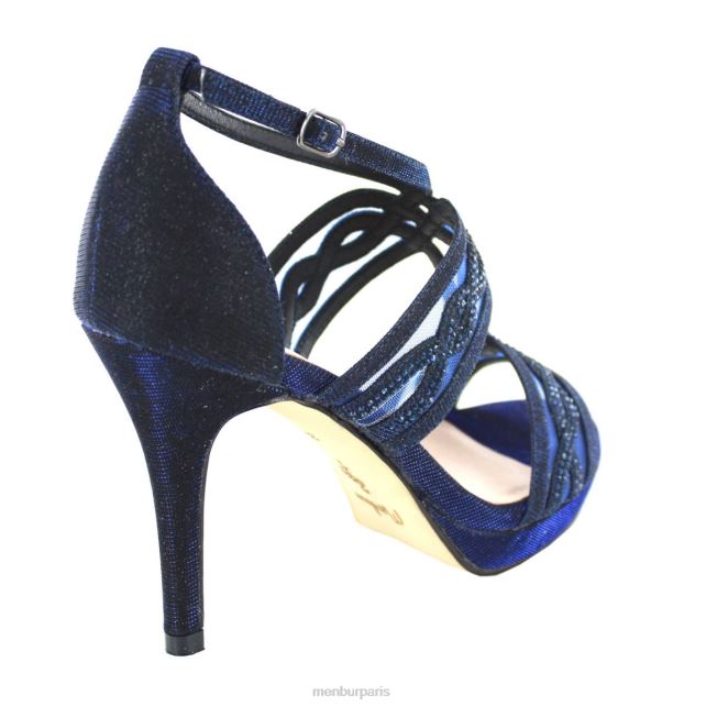 Menbur femmes veléso DVZ861080 talons hauts bleu foncé
