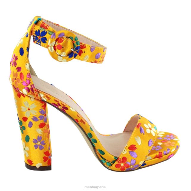 Menbur femmes velturno DVZ864421 talons hauts jaune