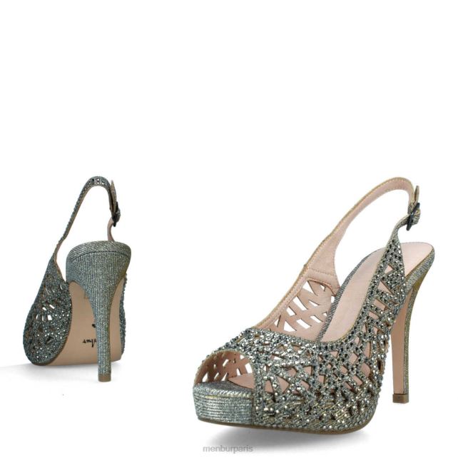 Menbur femmes vendaso DVZ86893 talons hauts gris