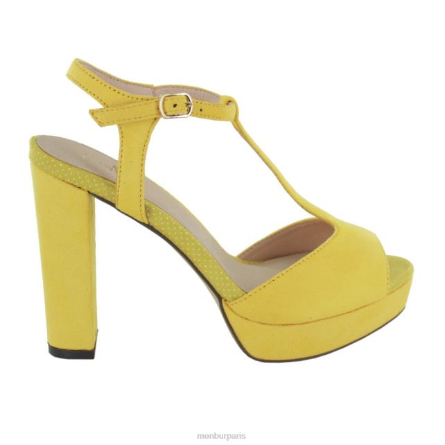 Menbur femmes veroli DVZ864480 talons hauts jaune