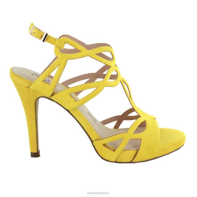 Menbur femmes villapiccola DVZ864392 talons hauts jaune