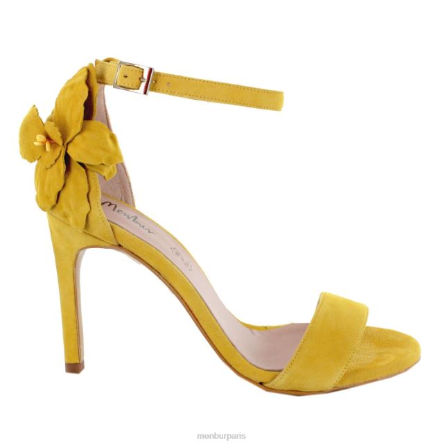 Menbur femmes ville DVZ864252 talons hauts jaune