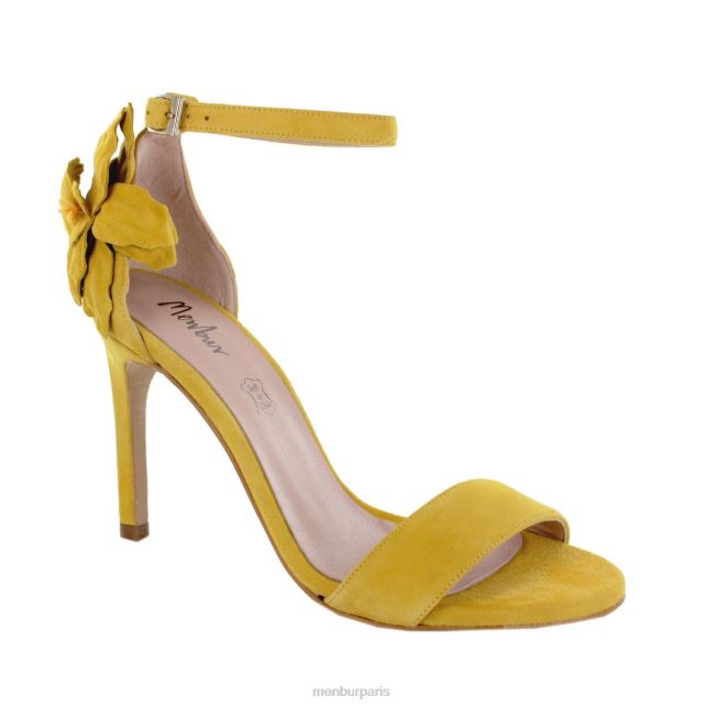 Menbur femmes ville DVZ864252 talons hauts jaune