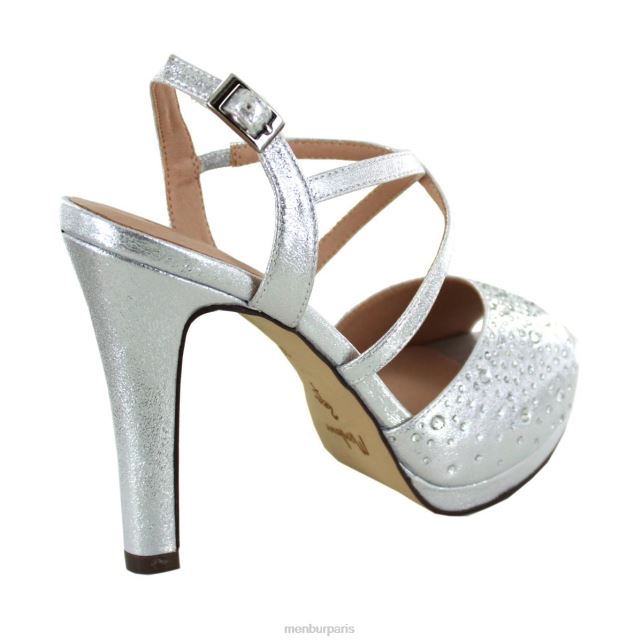 Menbur femmes visnadello DVZ861081 talons hauts argent
