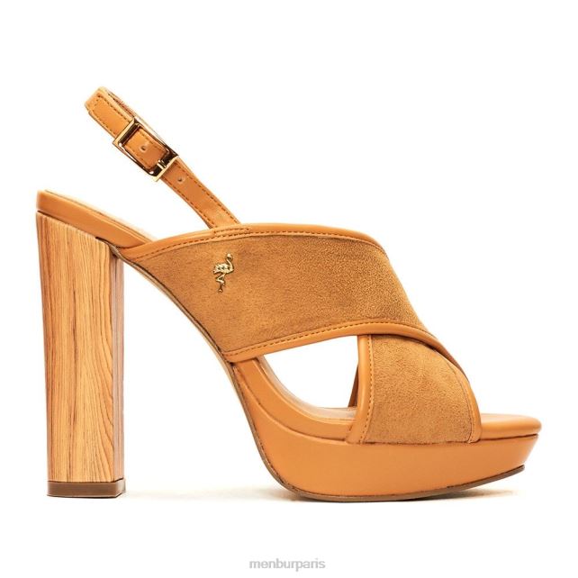 Menbur femmes voltois DVZ864132 talons hauts brun