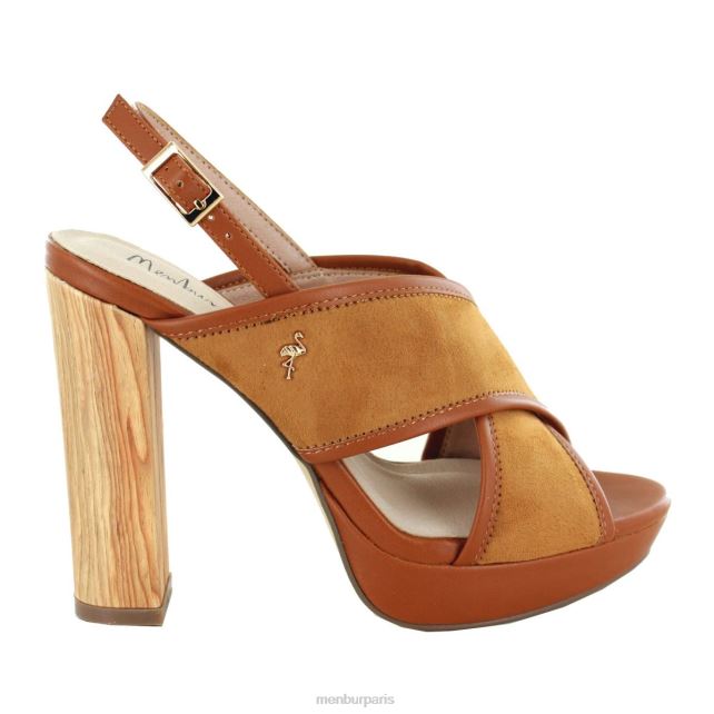 Menbur femmes voltois DVZ864132 talons hauts brun