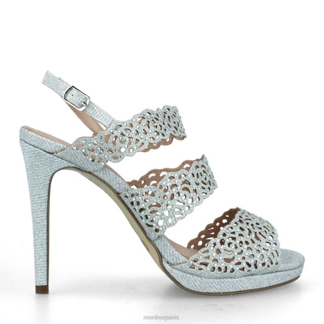 Menbur femmes voltourin DVZ86927 talons hauts argent
