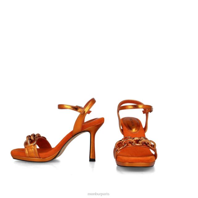 Menbur femmes vulpécule DVZ86720 talons hauts orenge